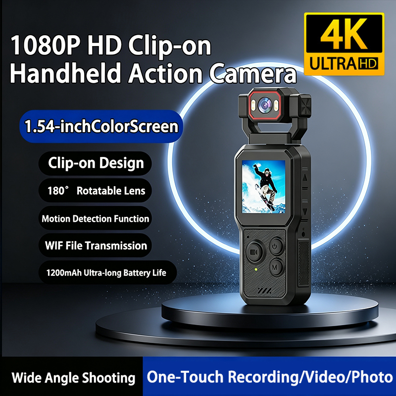 Sports Equipment In French - 4K Sportkamera Ausgestattet mit 1,54-Zoll CMOS-Sensor