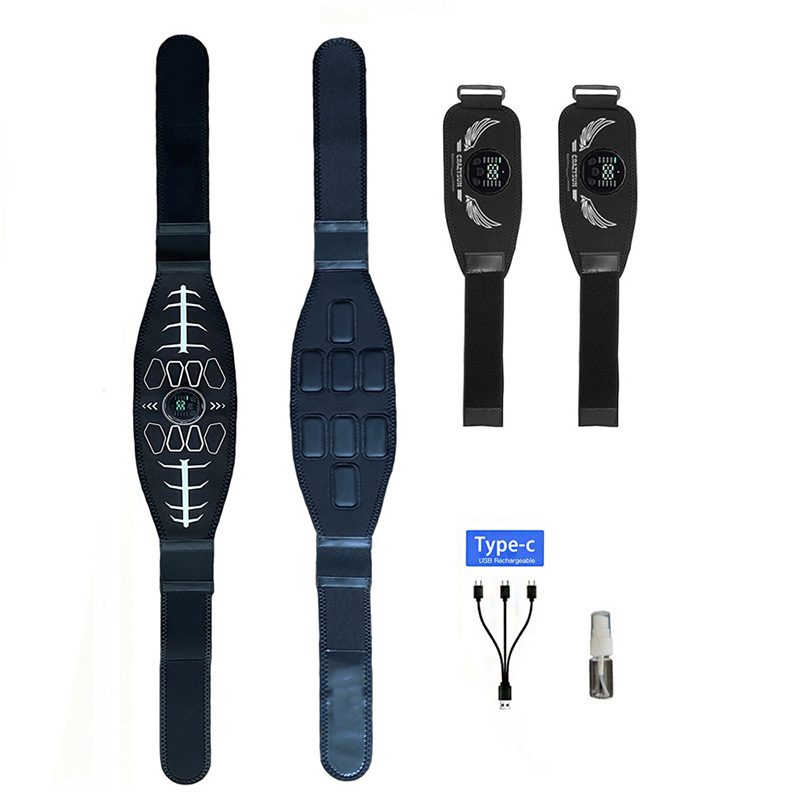 Sports Equipment Pictures - Bauchmuskel-Toning-Gürtel, Intelligenter Muskeltrainer, Fitnessgürtel für Körper,