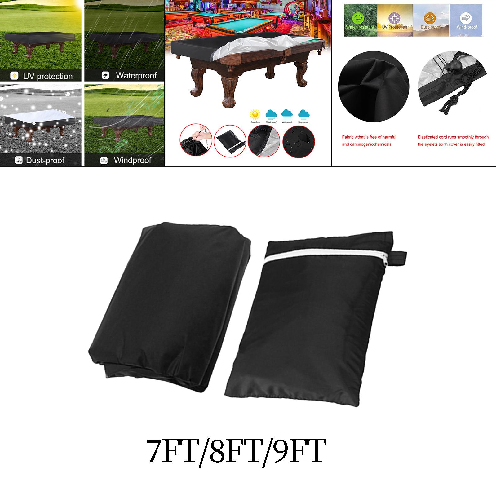Sports Equipment In French - Billardtisch-Abdeckung Langlebiger Wasserdichter Stoff Snooker-Filzschutz für