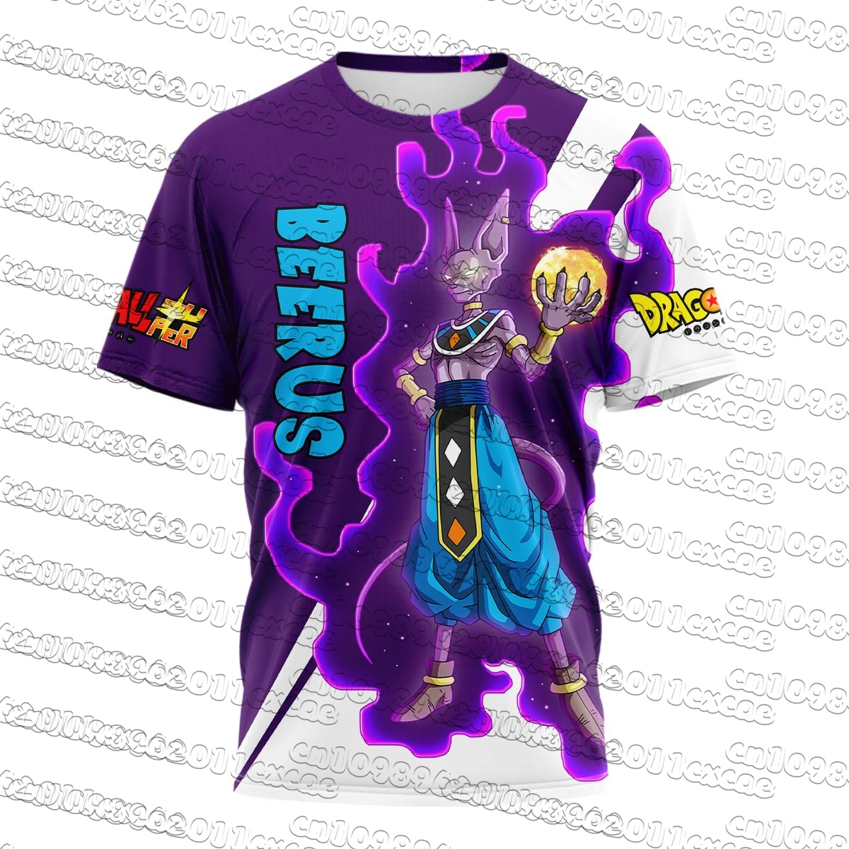 Sports Equipment Resale - Dragon Ball Beerus Herren T-Shirt Sommer