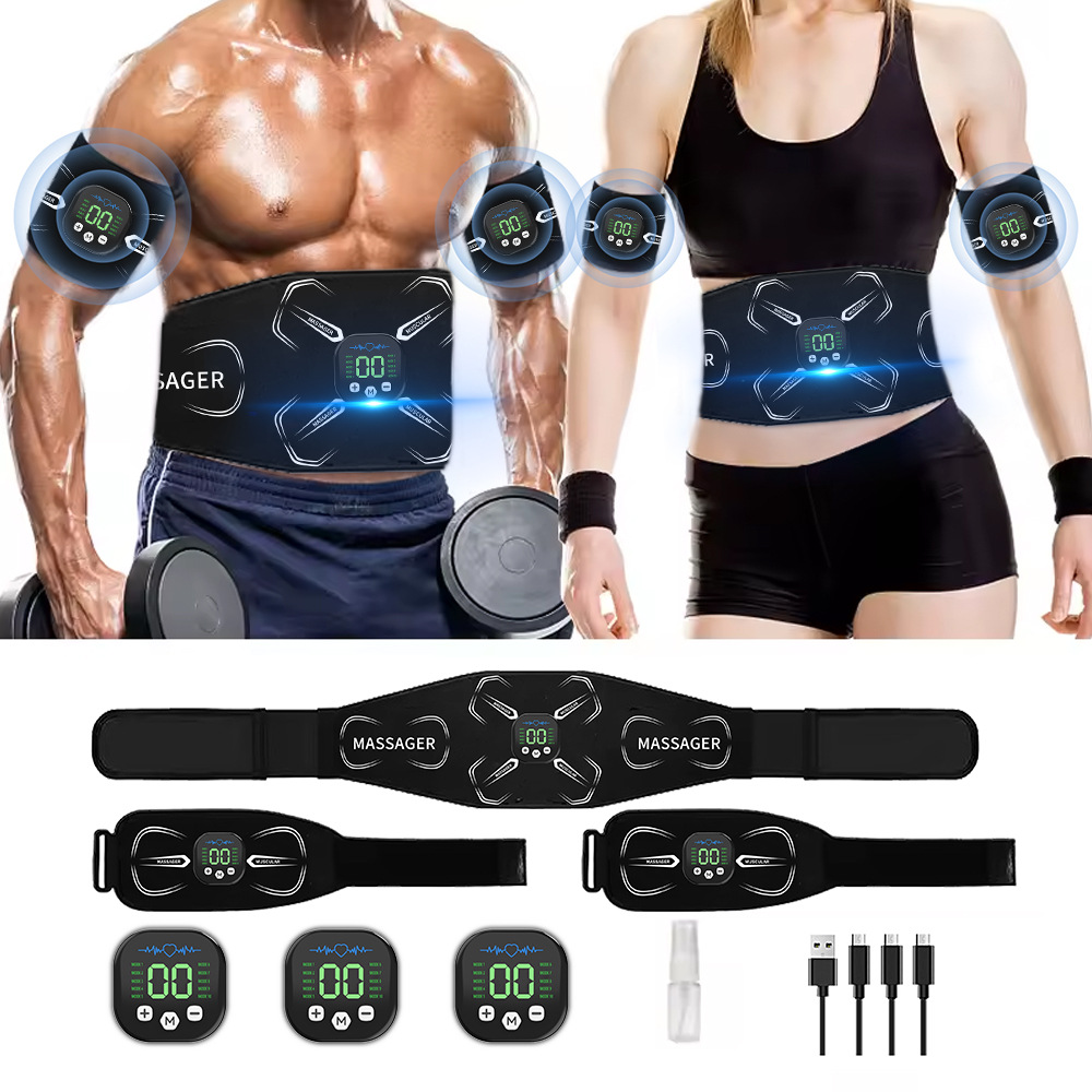 Sports Equipment Pictures - EMS Muskelstimulator Bauchtrainer Abs Toner Arm