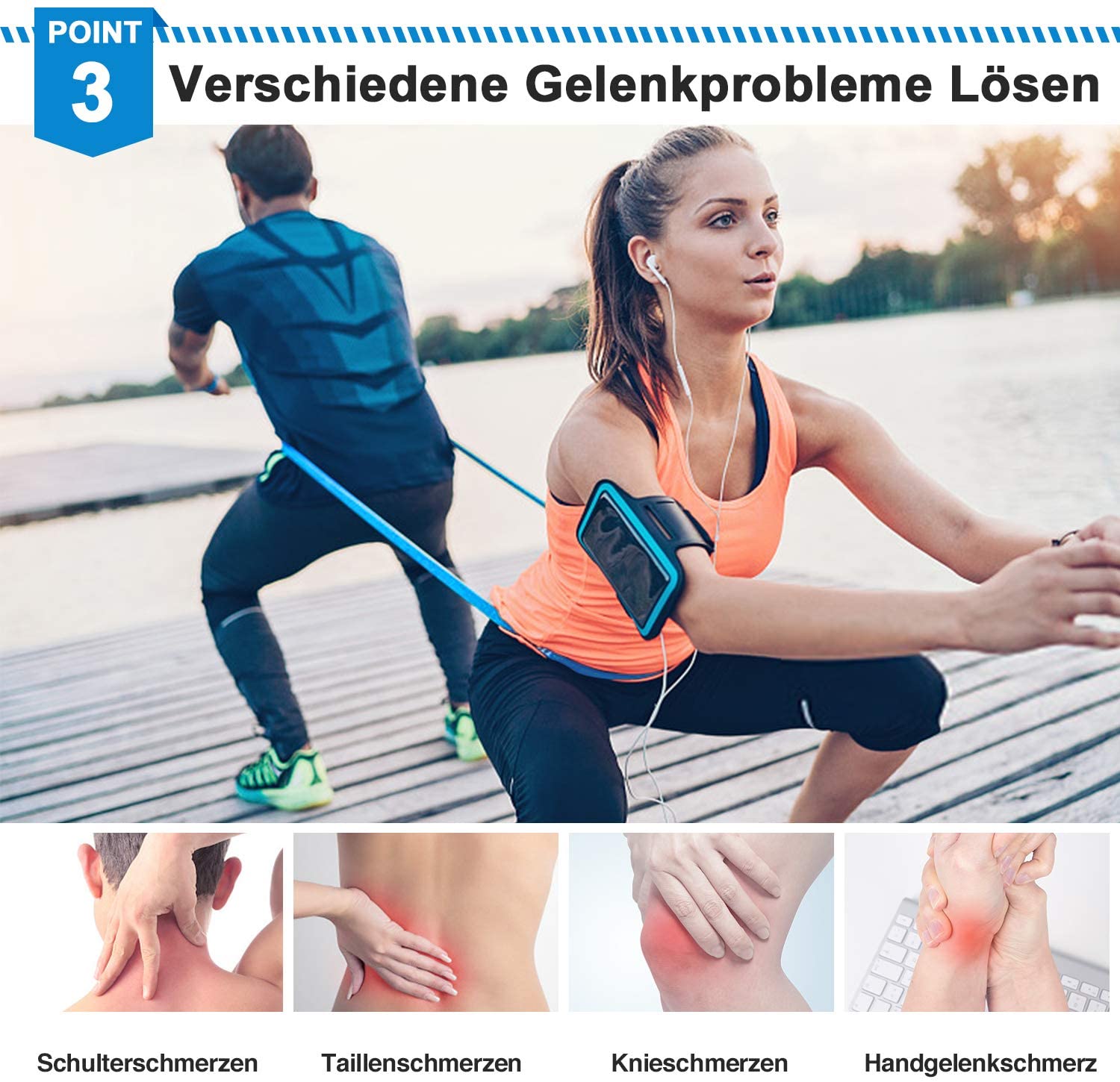 Elastische Fitnessbänder, 3 St – Sports Equipment Pictures Bewertung und Preis