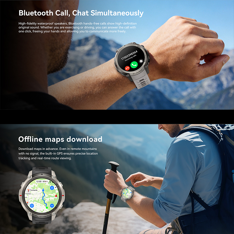 GPS Outdoor-Sportuhr Ausgestat – Sports Equipment In French Bewertung und Preis