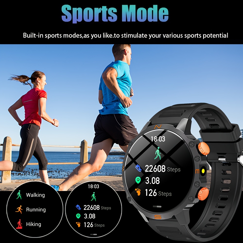 Herren-Smartwatch für iPhone u – Sports Equipment In French Bewertung und Preis